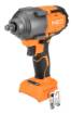 Impact wrench 18V, 850 Nm, brushless, 1/2", Energy+, without battery