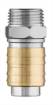 Quick coupler for compressor, male thread 1/2"