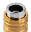 Quick coupler for compressor, male thread 1/2"