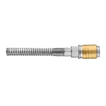Quick coupler for compressor for hose f 6x8mm - spring