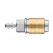 Quick coupler for compressor for hose f 6mm
