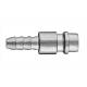 Connection for quick coupler with tip for hose 6 mm