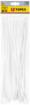 Cable ties 4.8 x 370 mm, white, 75 pcs
