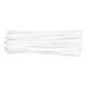 Cable ties 4.8 x 300 mm, white, 75 pcs