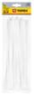 Cable ties 4.8 x 300 mm, white, 75 pcs