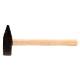 Machinist's hammer 1500 g, wooden handle