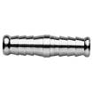 Connection for pressure hose f 10 mm, both sides