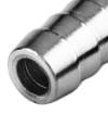 Connection for pressure hose f 10 mm, both sides