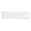Cable ties 7.6 x 500 mm, white, 75 pcs