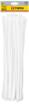 Cable ties 7.6 x 500 mm, white, 75 pcs