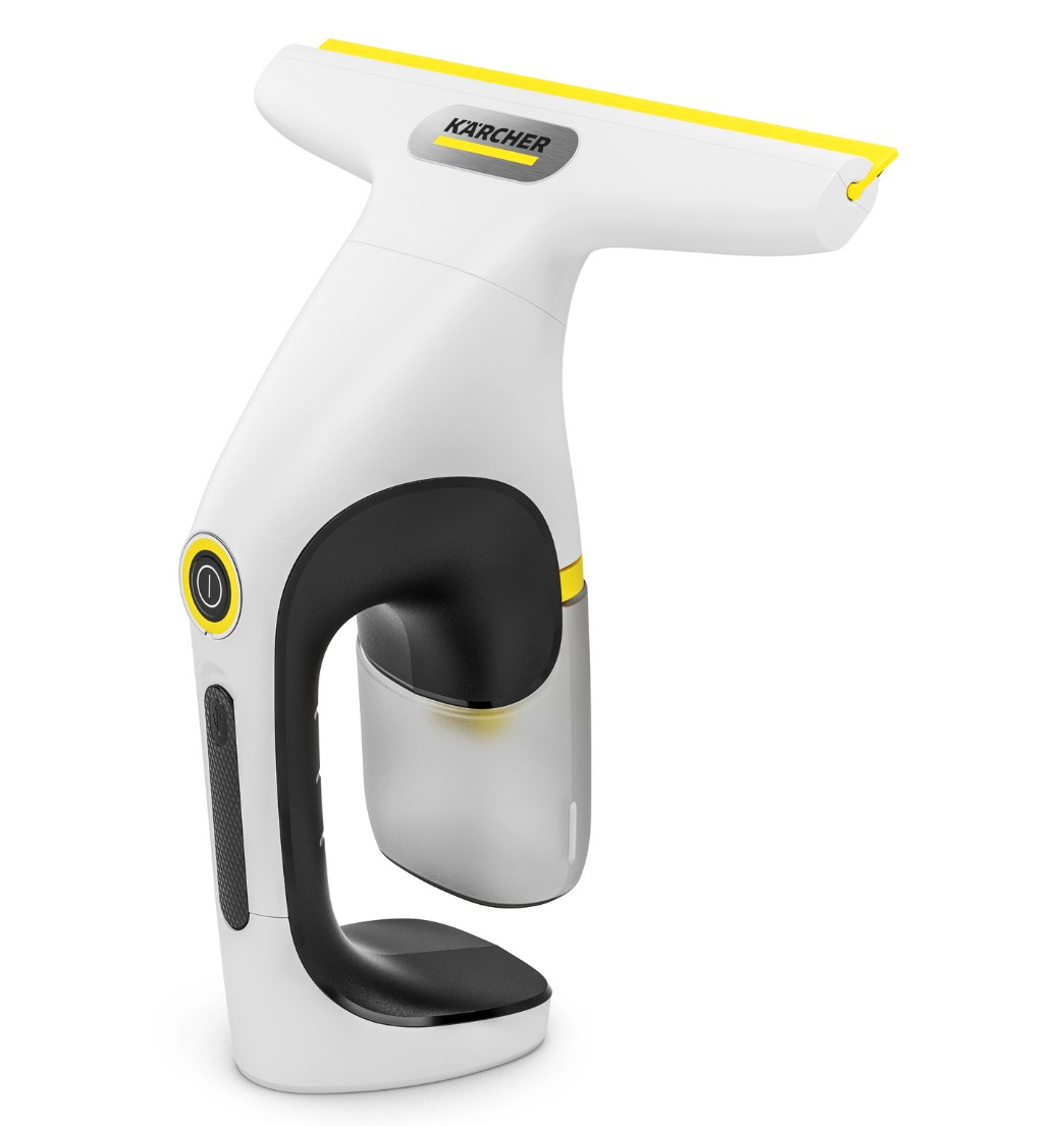 Cordless window vacuum cleaner