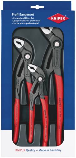 Cobra water pump pliers set 3-piece