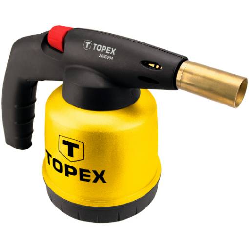 Gas soldering lamp with 190 g cartridges