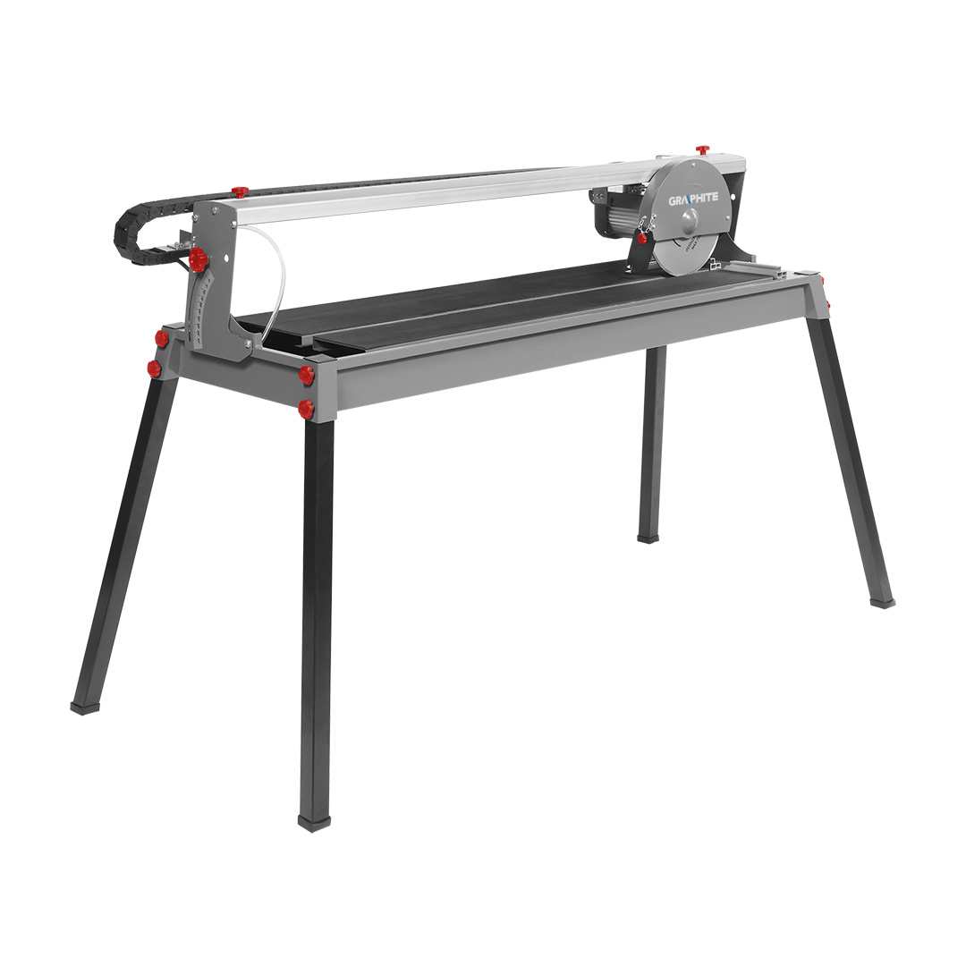 Tile cutting machine 1200W, 230 x 25 mm, cutting range 1000 mm