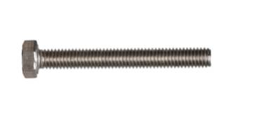 Hexagon head bolt DIN 933 M20x90, A2
