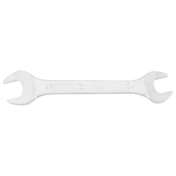 Double open end spanner 24 x 27 mm