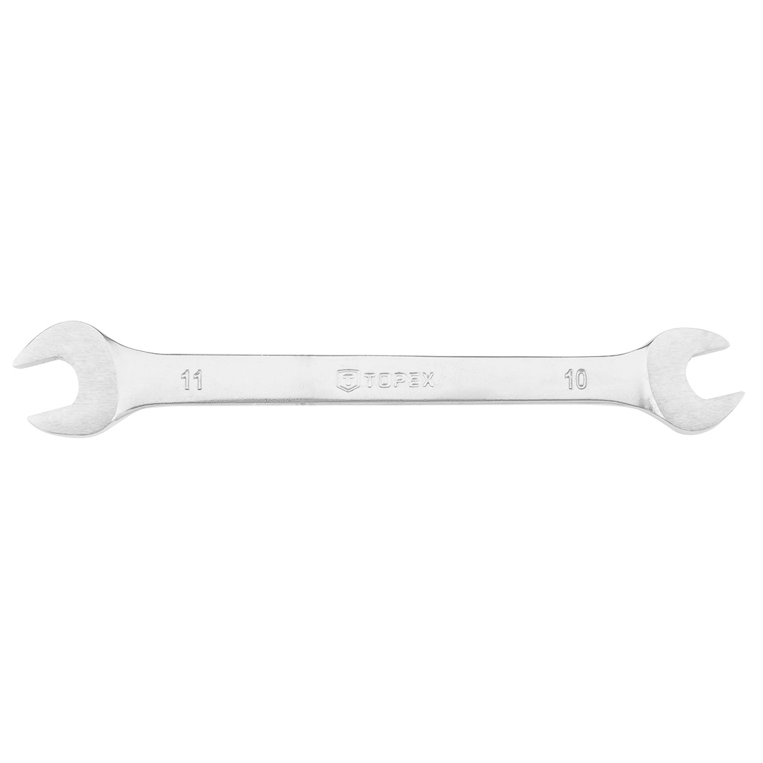 Double open end spanner 10 x 11 mm