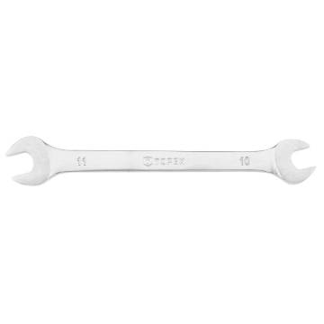 Double open end spanner 10 x 11 mm