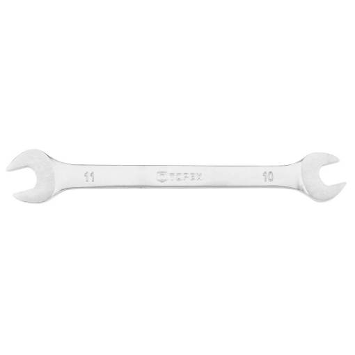 Double open end spanner 10 x 11 mm