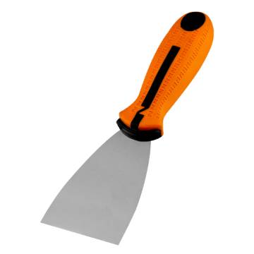 Scraper 63 mm, stainless steel blade, bi-material handle