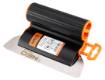 Plastering spatula set, telescopic stick, adapter, smoothing roller, packed in case