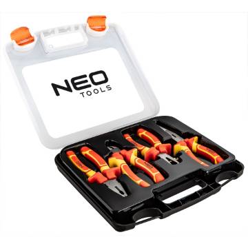 Set of 1000V pliers, 4 pcs.