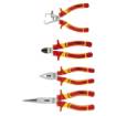 Set of 1000V pliers, 4 pcs.