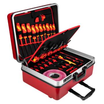 Insulated tool set for repairing electric and hybrid cars 51 pcs
