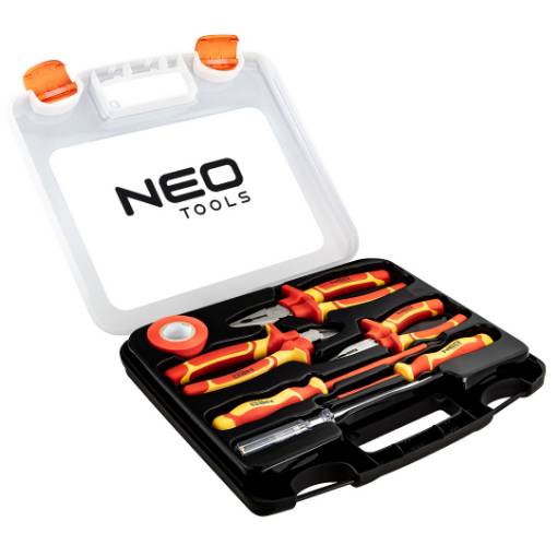 Set of pliers and screwdrivers 1000V, 7 pcs