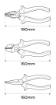 Set of pliers and screwdrivers 1000V, 7 pcs
