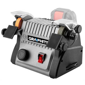 Cordless mini sander 3in1 Energy+: bench grinder, polisher, sander with shaft