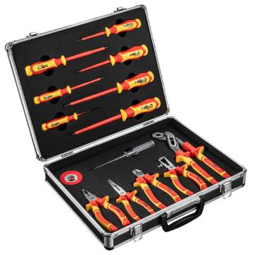 Set of pliers and screwdrivers 1000V, 13 pcs