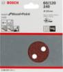 Puidu lihvpaber, PEX D=125mm,K60/120/240,6tk.