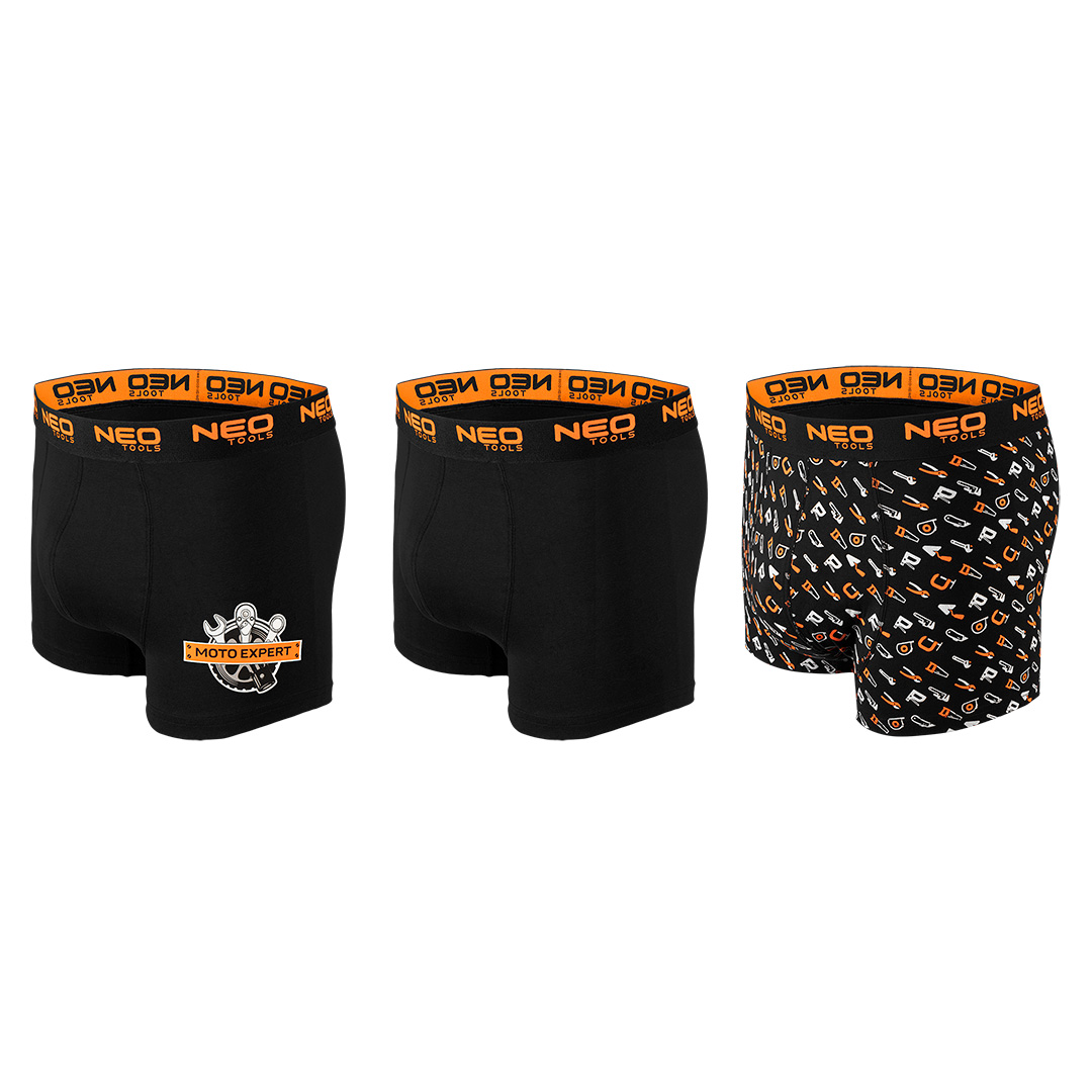 Boxer shorts basic, 3-pack, size L