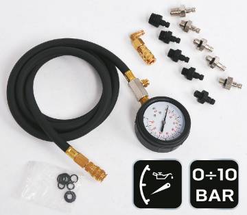 Engine oil pressure tester