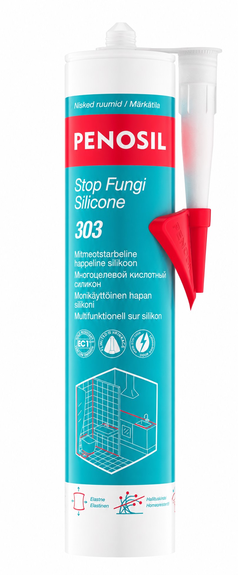 Penosil Kitchen&Bath Fresh 310ml silikoon valge