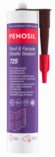 Penosil Roof&Facade Elastic 290ml hübriidhermeetik pruun, ülevärvitav
