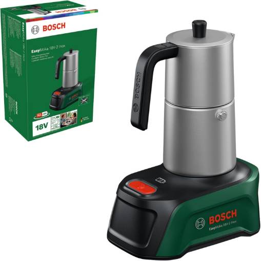EasyMoka 18V-2 Inox SOLO Aku kohvimasin