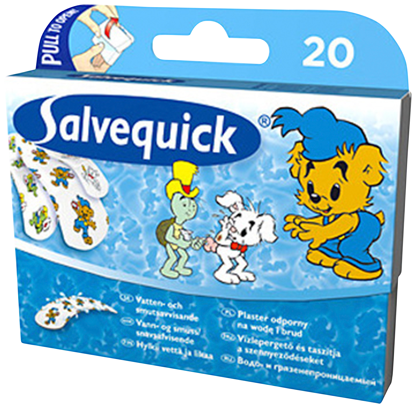 Plaaster Salvequick Bamse