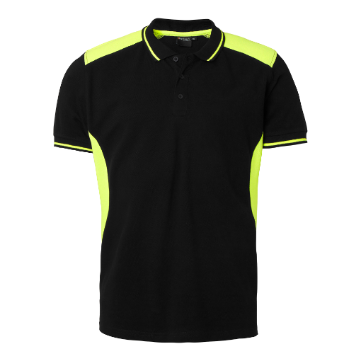 Top Swede 213 polosärk must/erekollane L