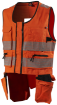 L.Brador 2040PB signaalvest rippt. kollane 5XL