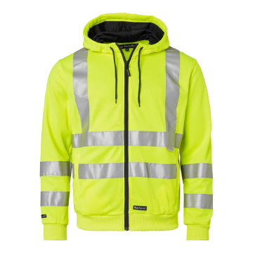 Top Swede 4429 dressipluus kapuutsiga Hiviz oranz XXL