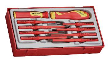 Kruvitsakomplekt 1000V TTV710N Teng Tools