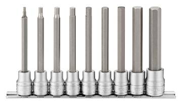 Kuuskant-padrunotsakud 3/8 kinnitus Teng Tools