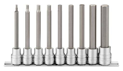 Kuuskant-padrunotsakud 3/8 kinnitus Teng Tools