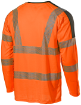 L.Brador 6121P T-särk must/oranž L