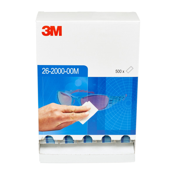 3M 26-2000-00M puhastuslappide jaotur, sisaldab 500 lappi