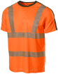 L.Brador 6120P T-särk must/oranž XXL
