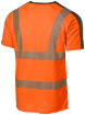 L.Brador 6120P T-särk must/oranž XXL
