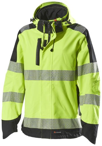 L.Brador 2221P vihma-ja tuulekindel naiste jope Hi-vis kolXL